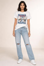 "Baseball Mama shirt for sports moms - soft fitted tee"