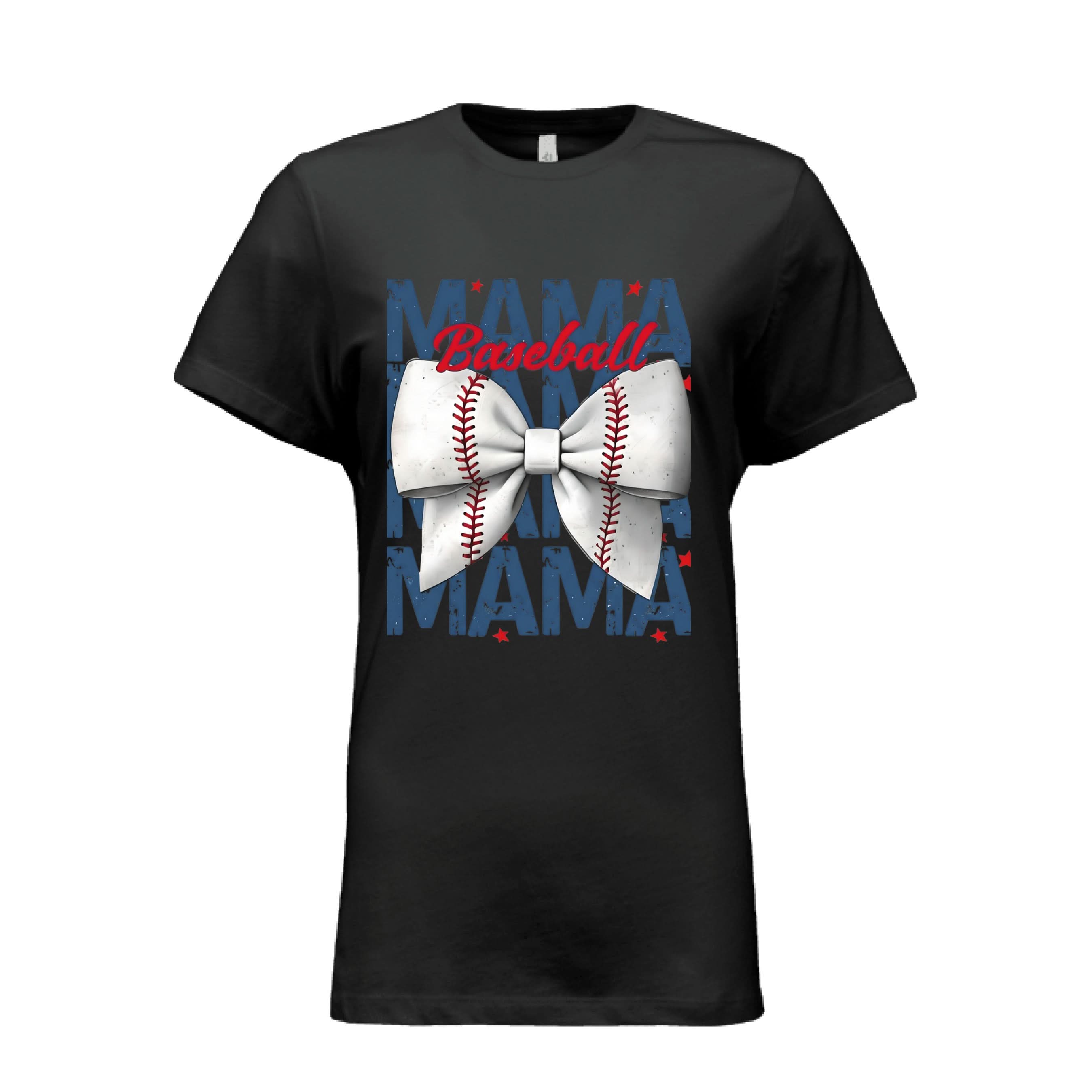 "Baseball Mama shirt for sports moms - soft fitted tee"